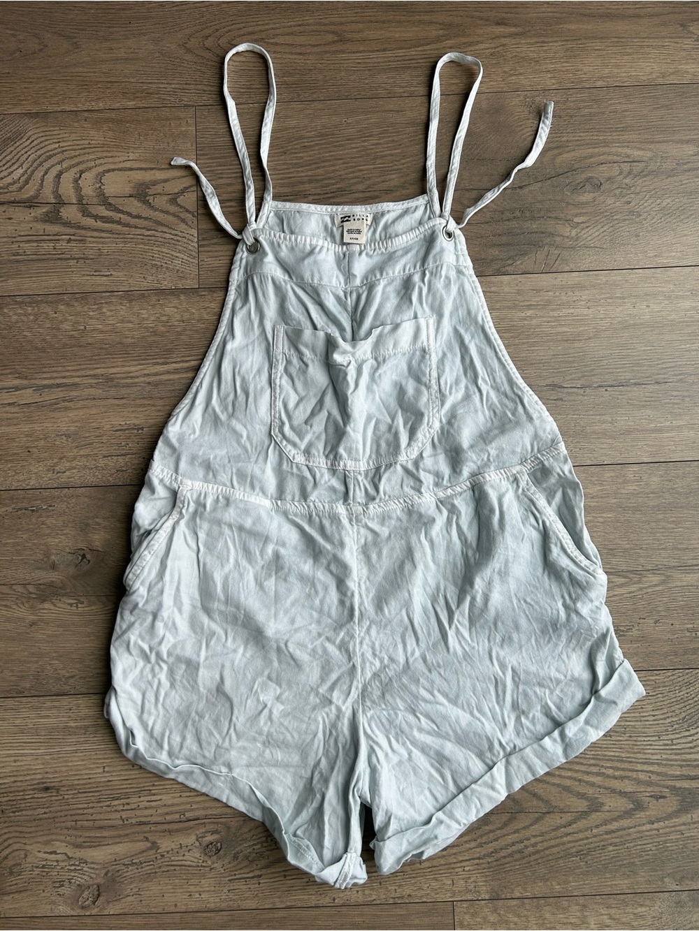 Billabong Light Blue Chambray Romper - Picture 3 of 11